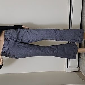 L.E.I. Vintage Pinstripe Flares